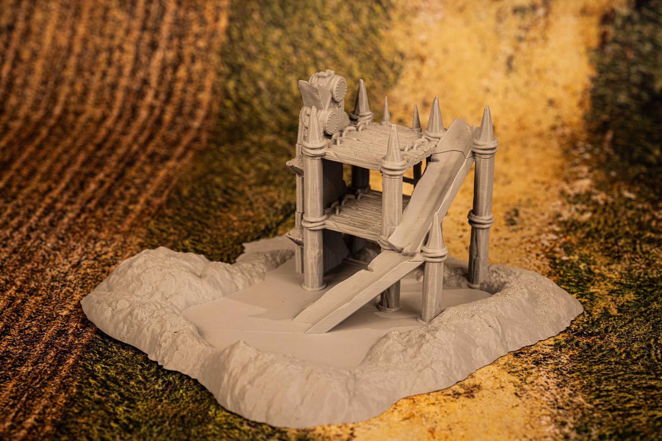 Ork-minelejr terrænsæt – 28/32 mm