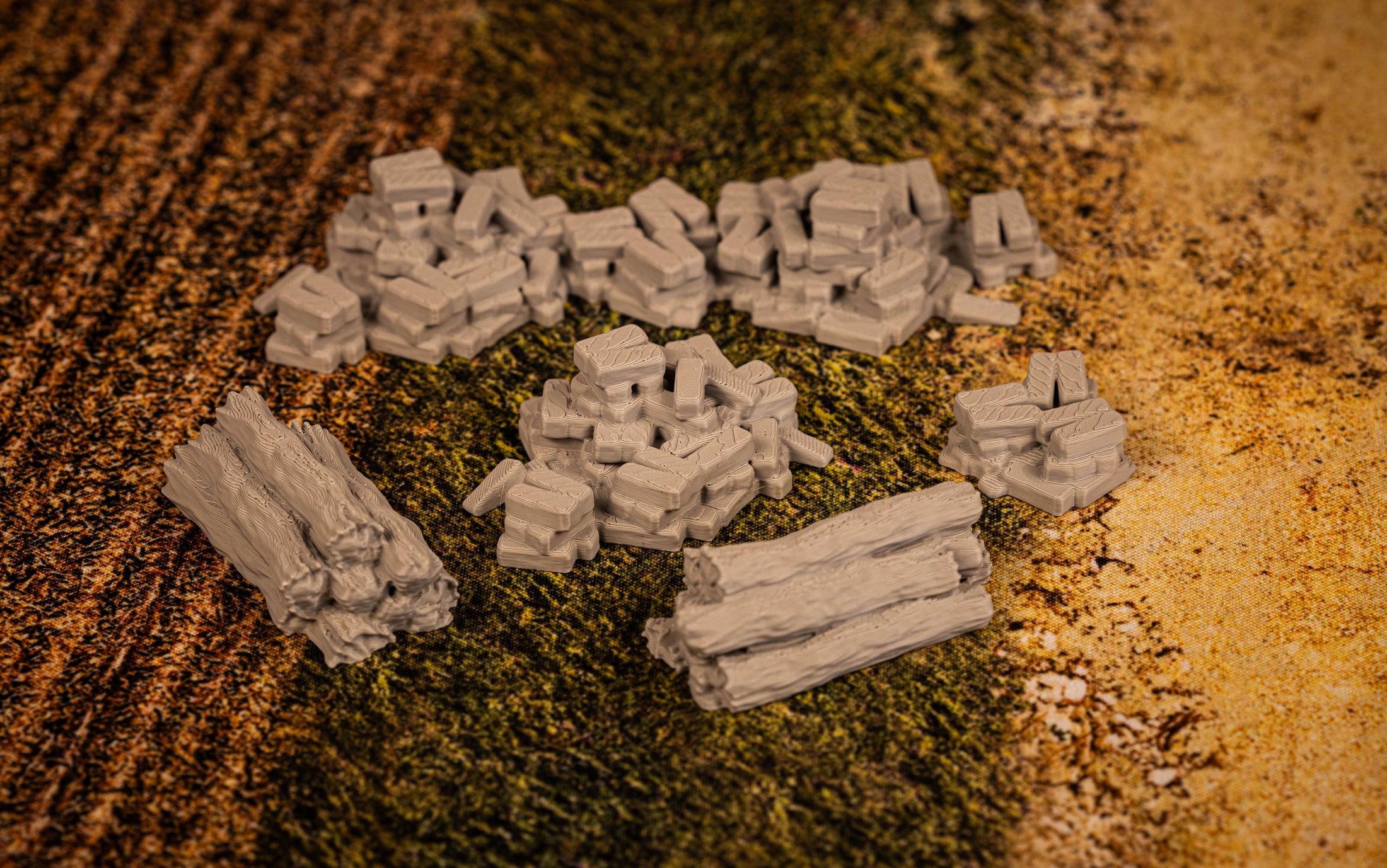 Ork-minelejr terrænsæt – 28/32 mm