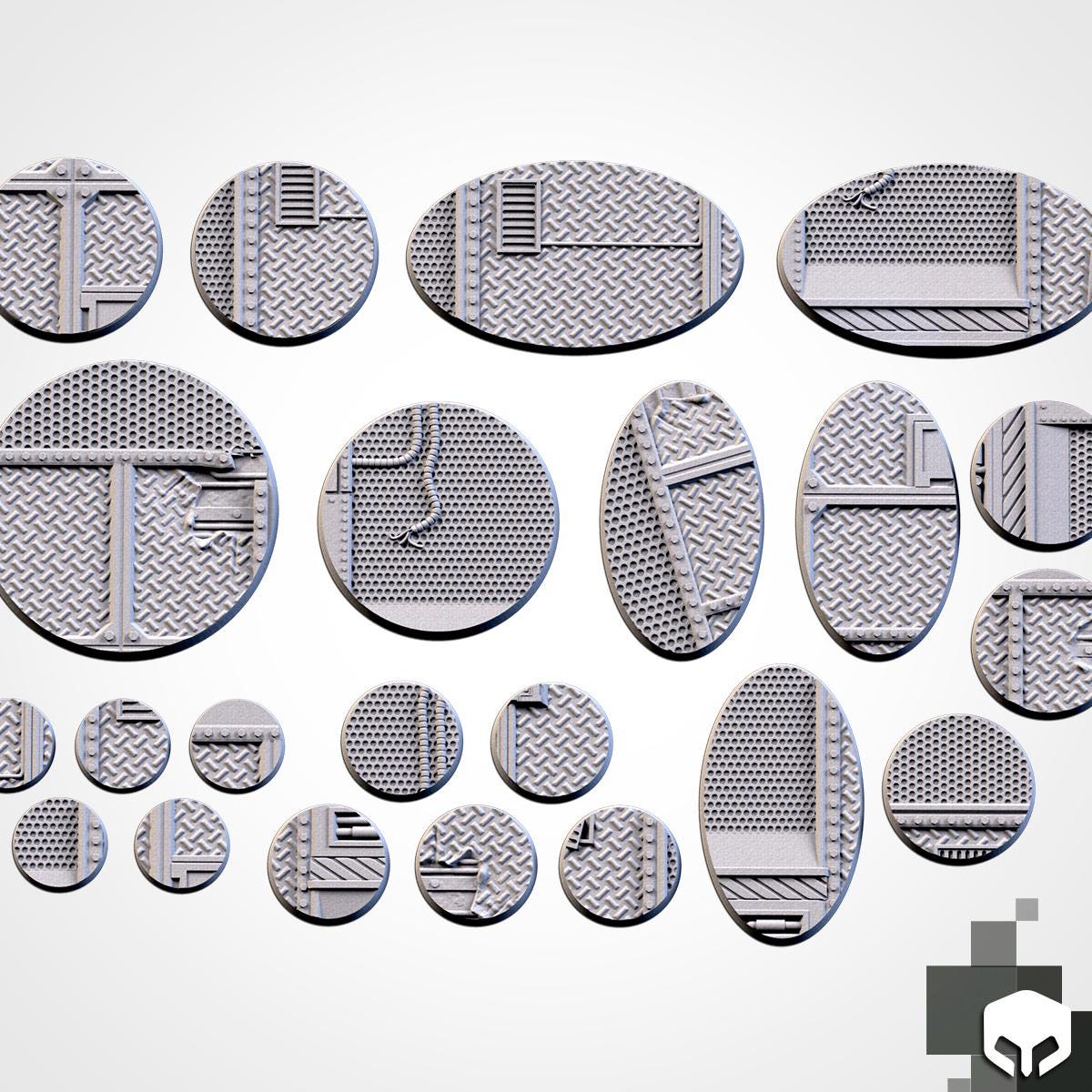 Industrielle sceniske base toppers fra Txarli Factory