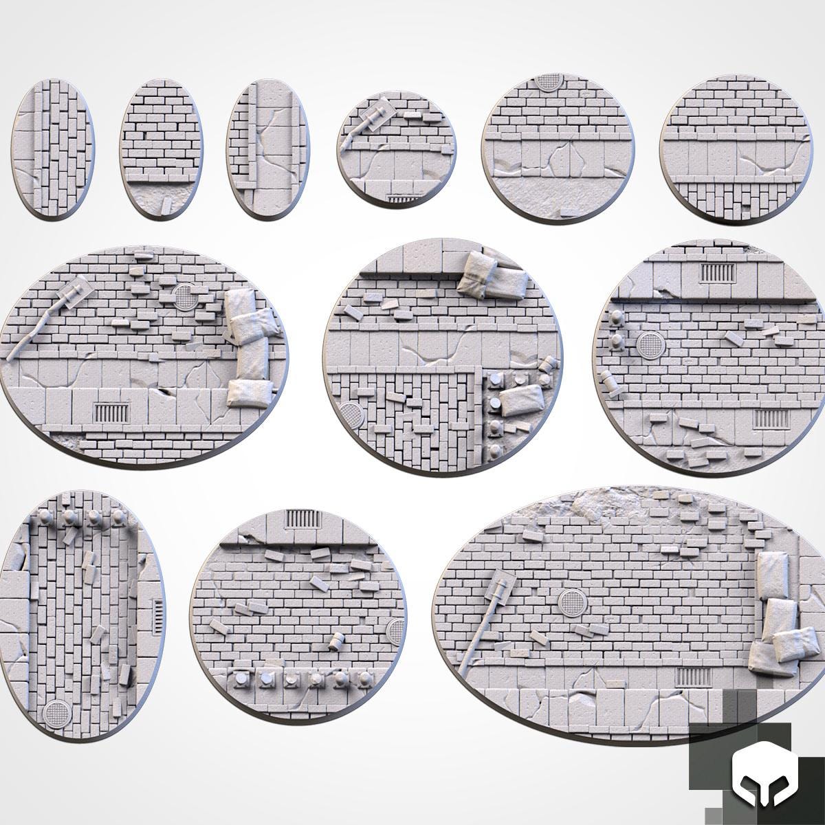 WW2 Urban Base Toppers – Txarli Factory