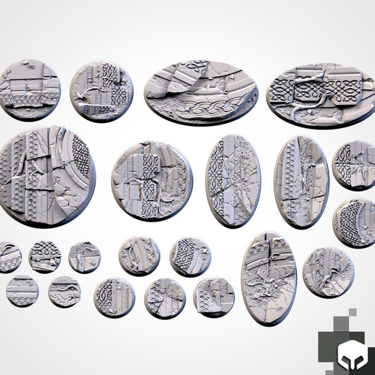Ancestral Ruin base toppers fra Txarli Factory
