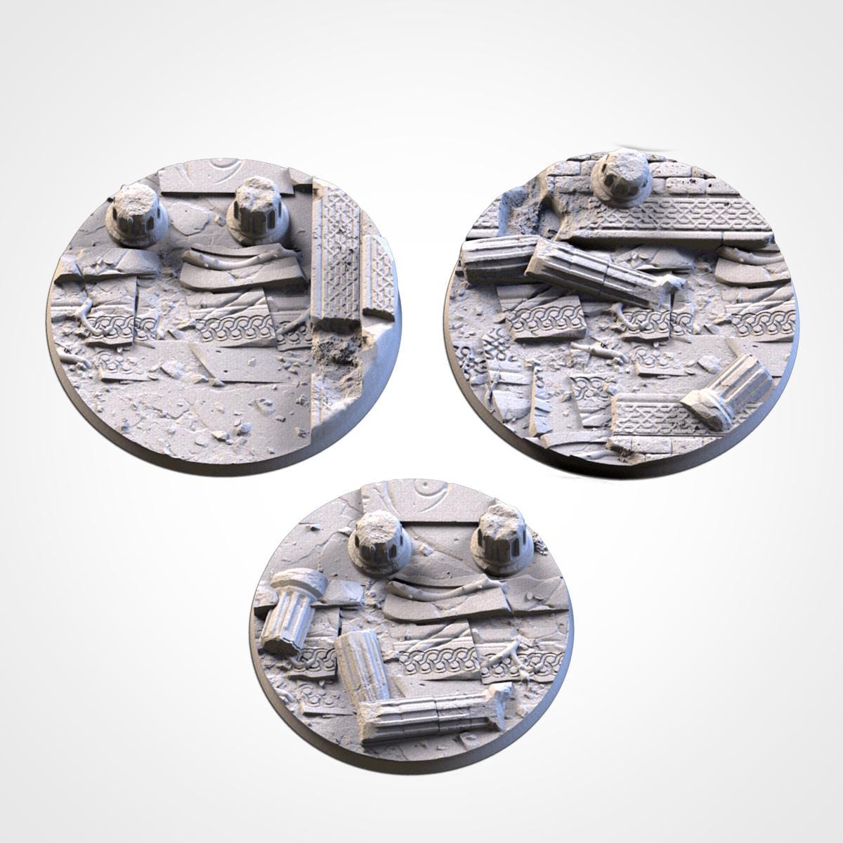 Ancestral Ruin Scenic Base Toppers – Txarli Factory