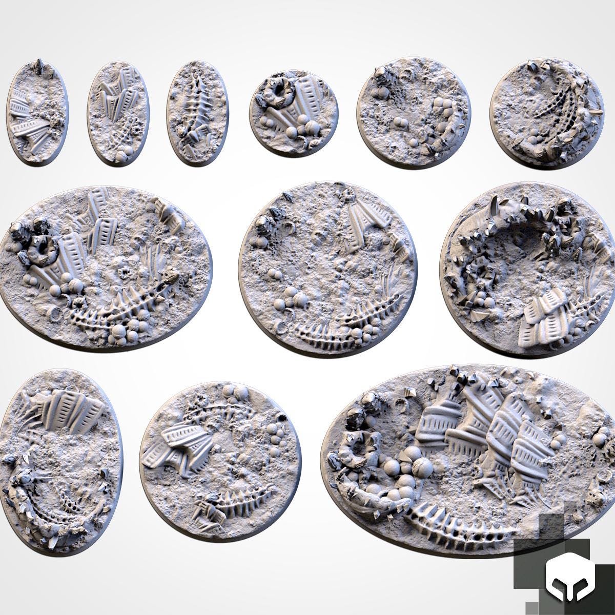 Alien base toppers til sci-fi – Txarli Factory