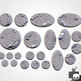Indlæs billede i Gallery viewer, Ørken base toppers til miniaturer fra Txarli Factory
