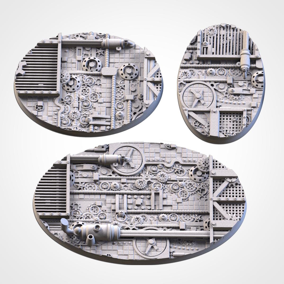 Steampunk base toppers – Txarli Factory