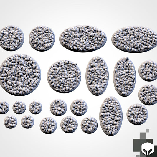 Death Skulls sceniske base toppers fra Txarli Factory