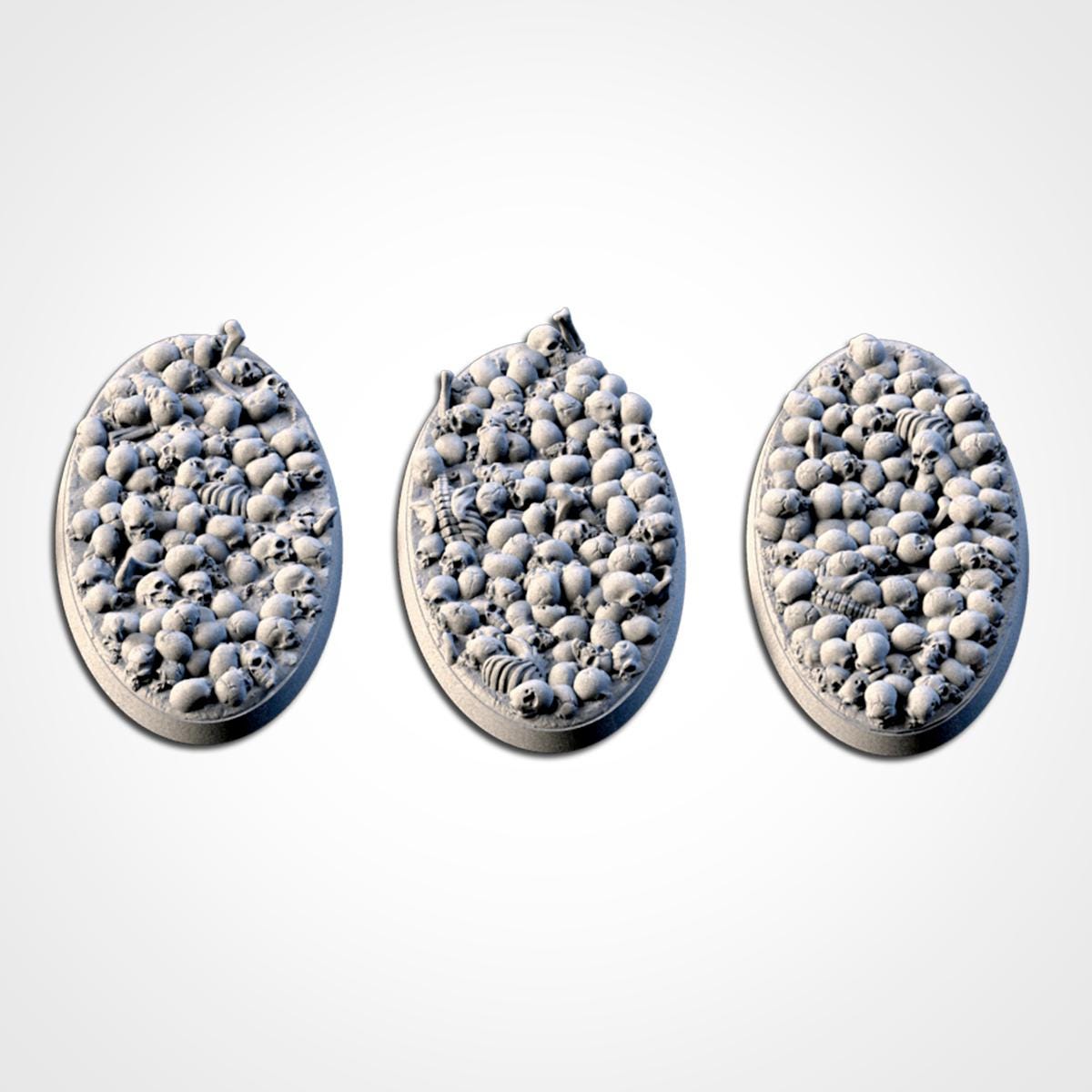 Death Skulls Scenic Base Toppers by Txarli Factory