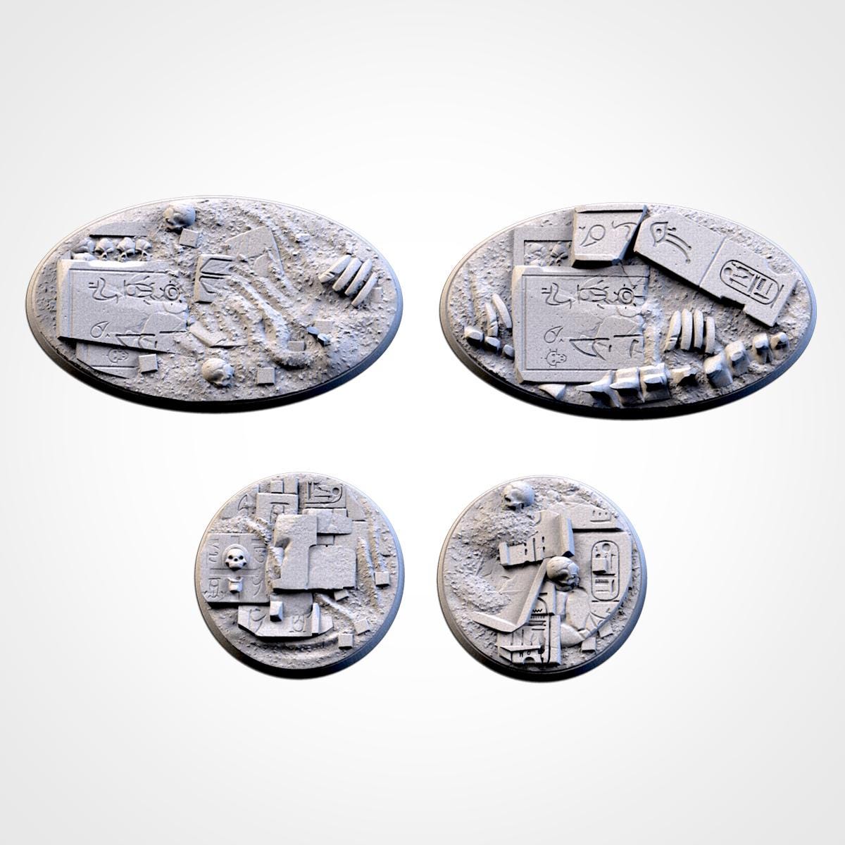 Egyptiske sceniske base toppers fra Txarli Factory