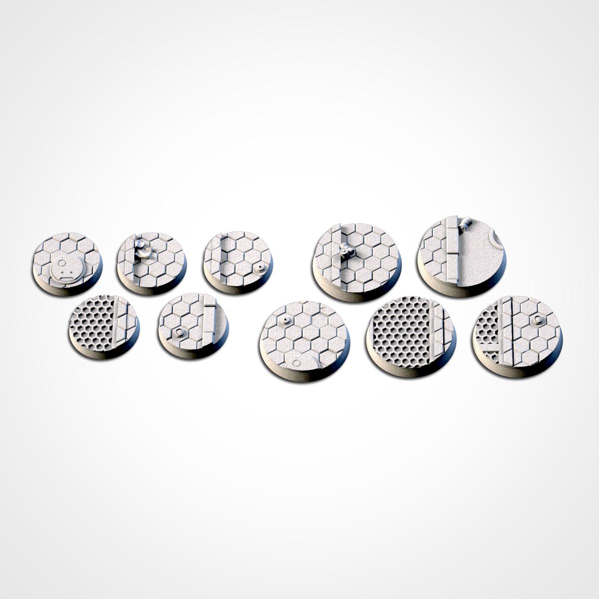 City Sci-Fi sceniske base toppers – Txarli Factory