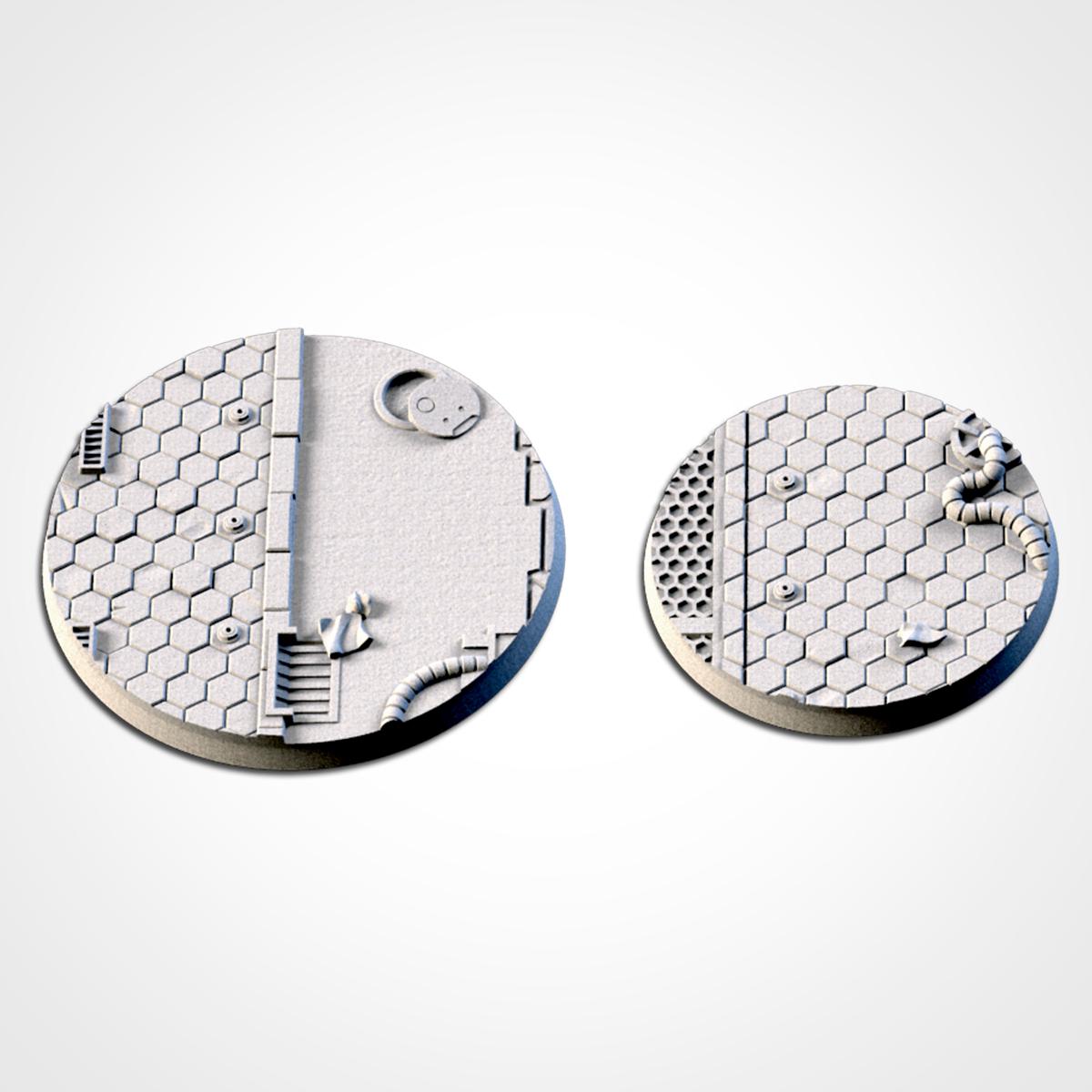 City Sci-Fi sceniske base toppers – Txarli Factory