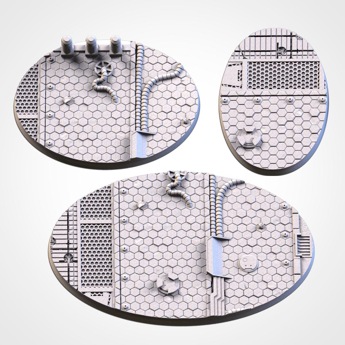 City Sci-Fi sceniske base toppers – Txarli Factory