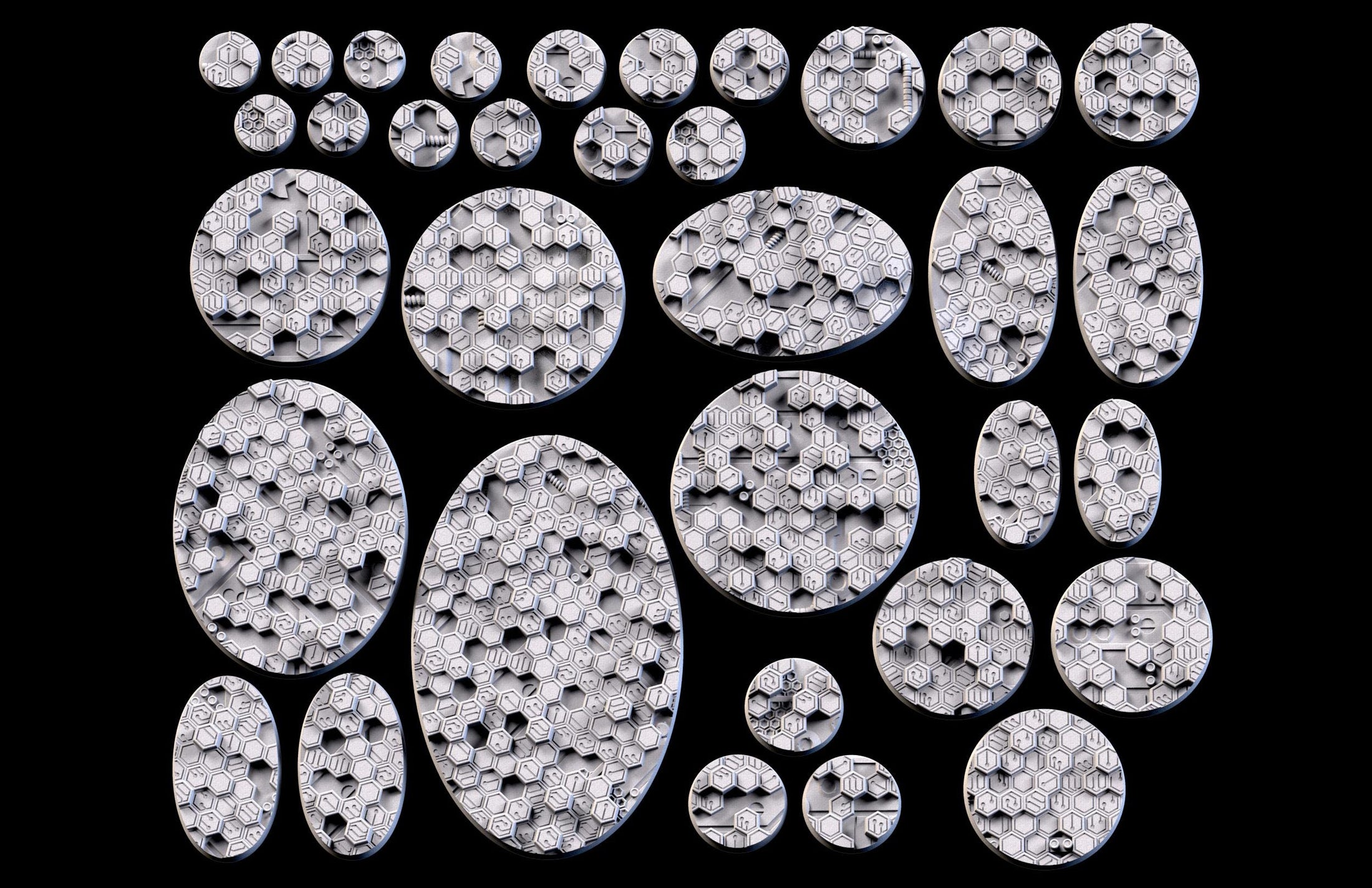Cyberhex Base Toppers – Txarli Factory