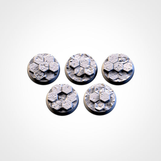 Basalt – szenische Base-Topper | Miniaturbasen für Fantasy und Sci-Fi | bemalbar | Txarli Factory