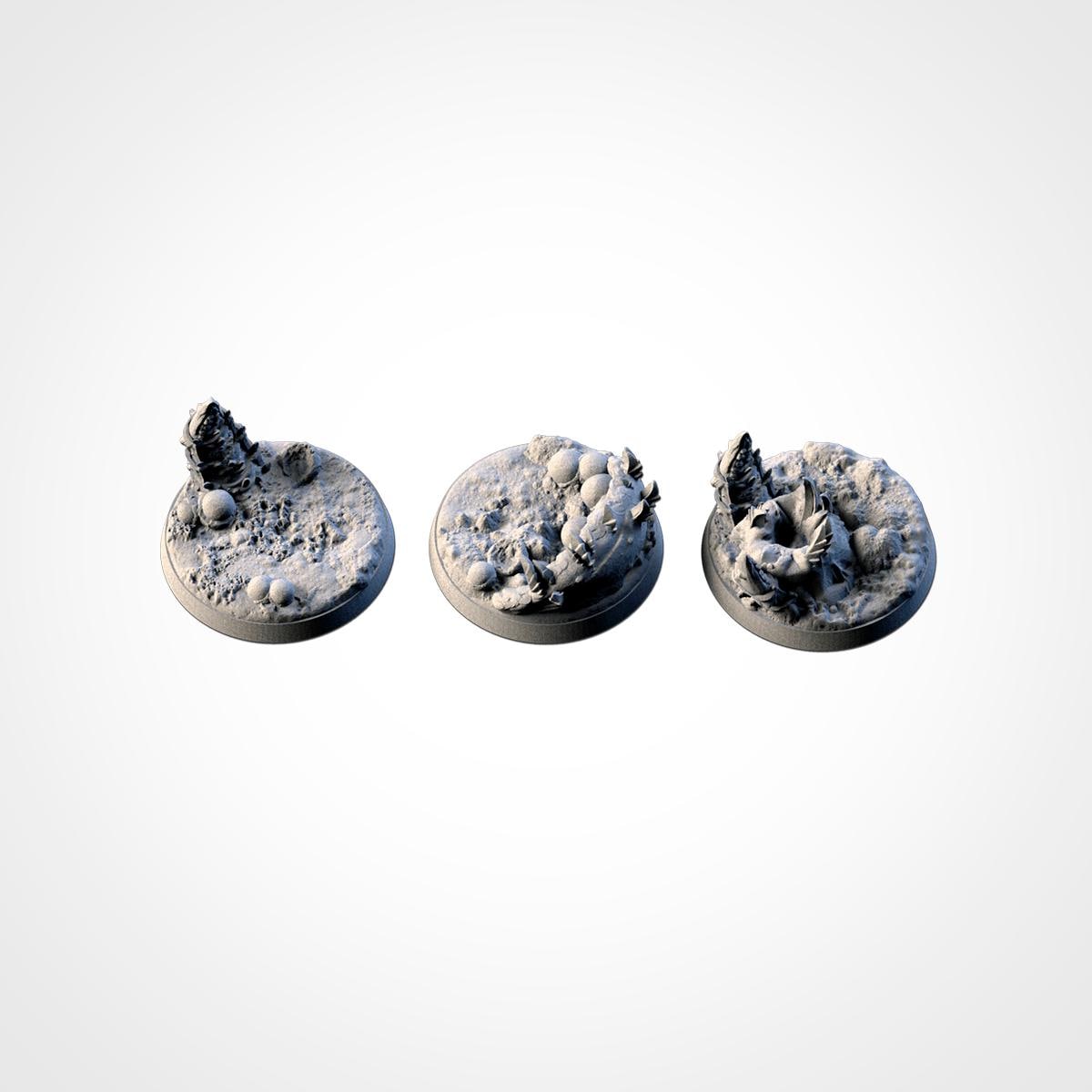 Alien base toppers til sci-fi – Txarli Factory