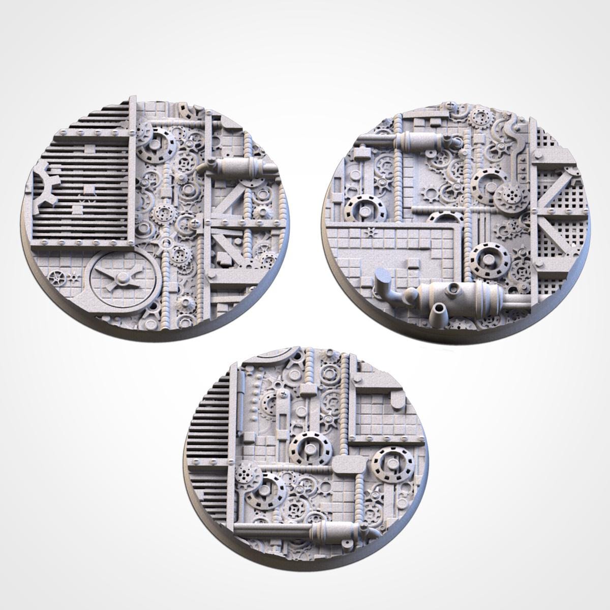 Steampunk base toppers – Txarli Factory