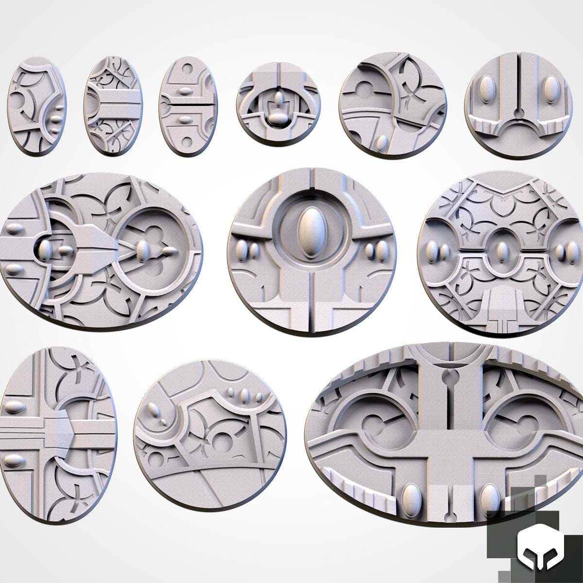Magic Temples Scenic Base Toppers – Txarli Factory