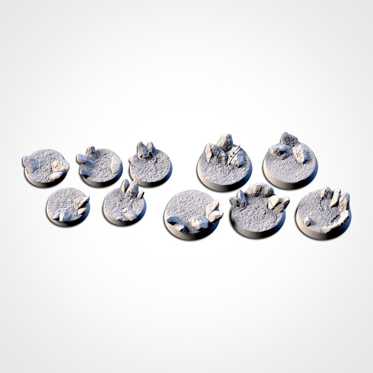 Chaos Hell Scenic Base Toppers by Txarli Factory