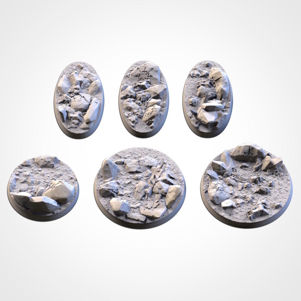 Chaos Hell Scenic Base Toppers by Txarli Factory