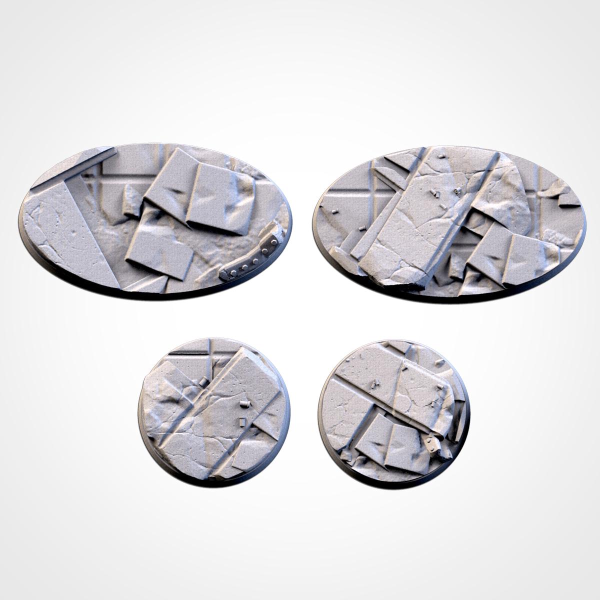 Byruiner – sceniske base toppers fra Txarli Factory