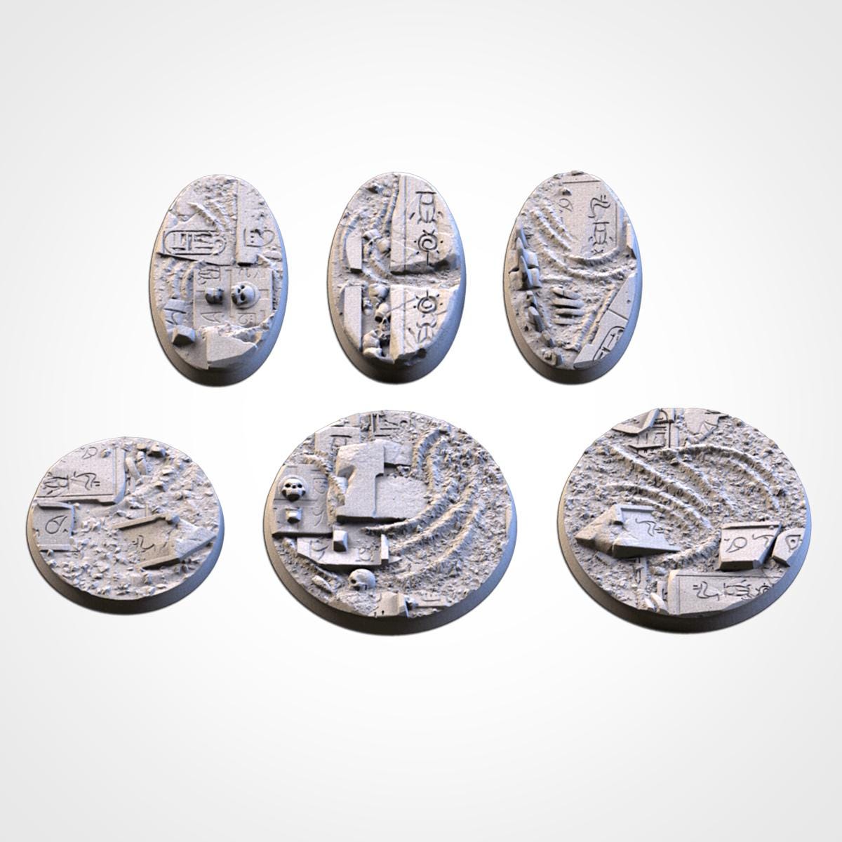 Egyptiske sceniske base toppers fra Txarli Factory