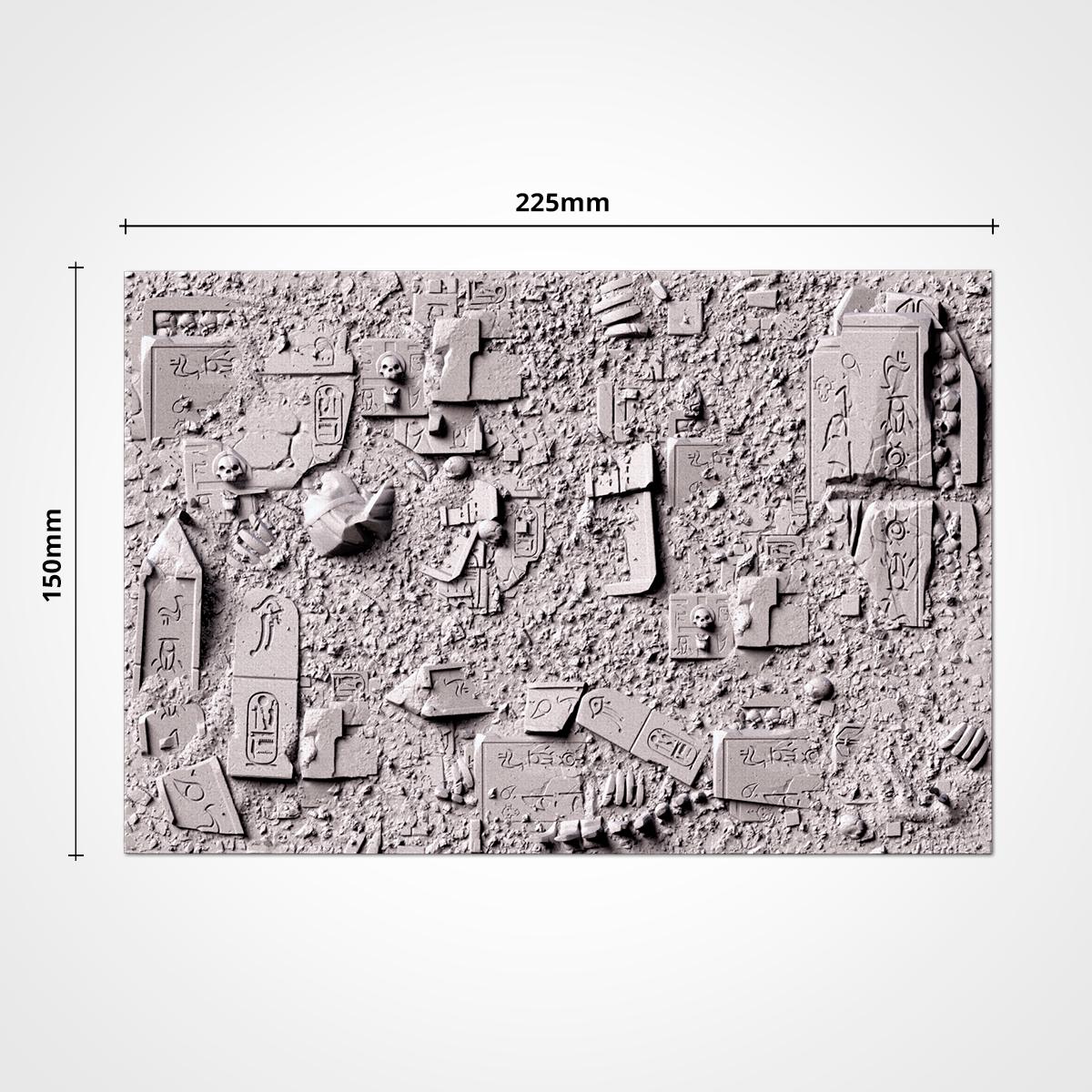 Egyptiske sceniske base toppers fra Txarli Factory