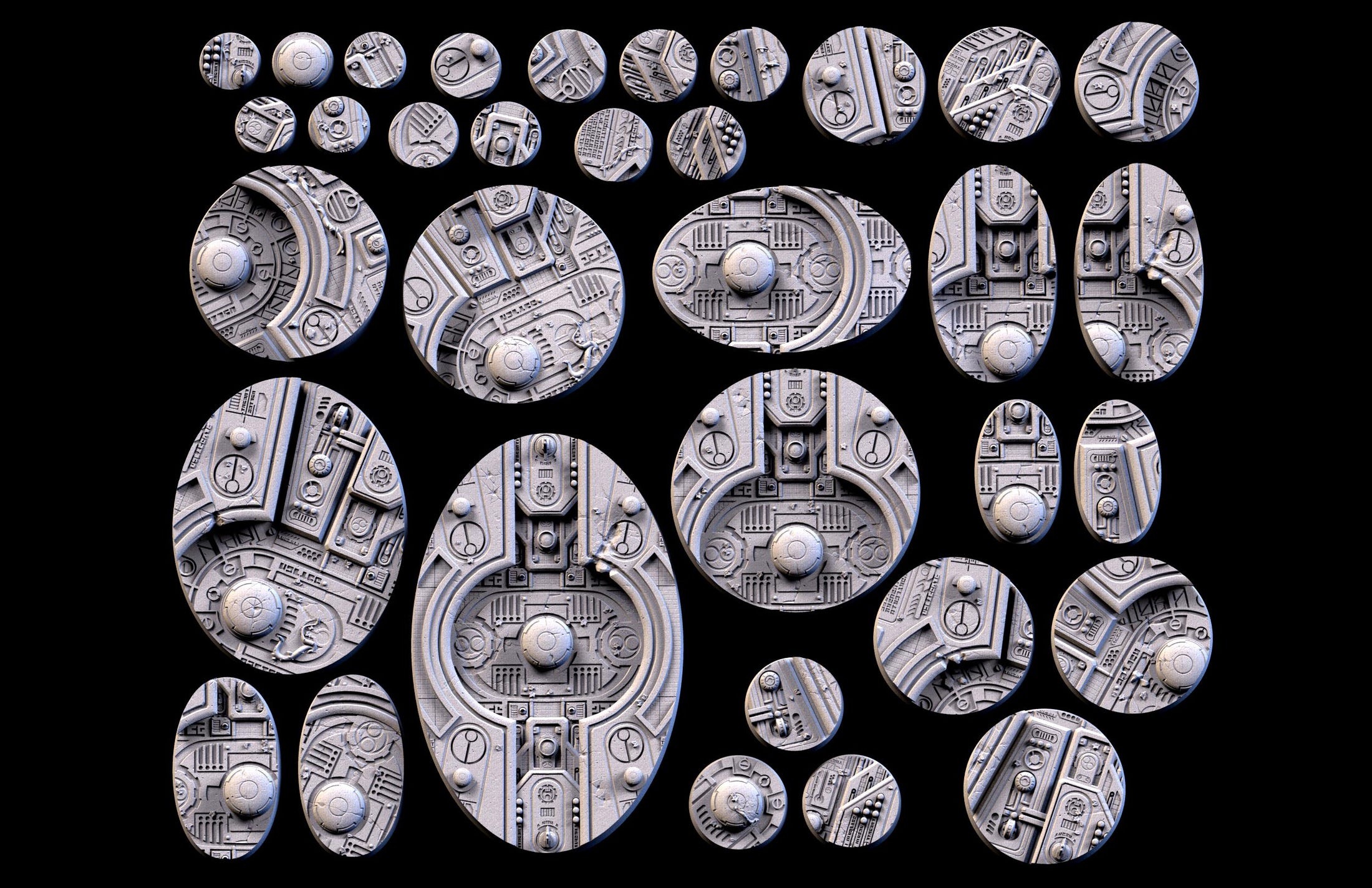 Xeno City Abandoned Base Toppers – Txarli Factory