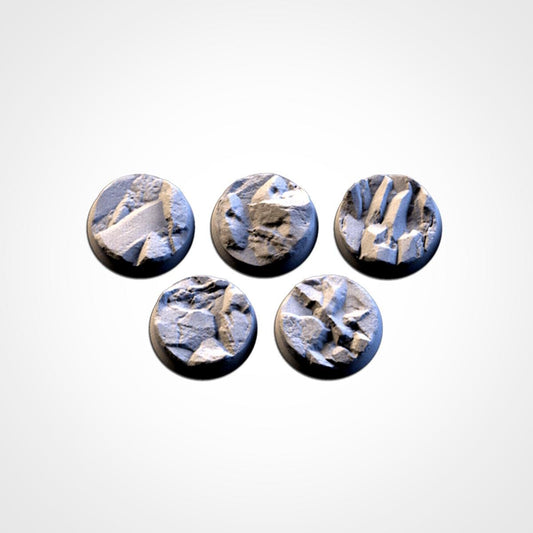 Steinige – szenische Base Topper | Miniaturenbases für Fantasy und Sci-Fi | bemalbar | Txarli Factory