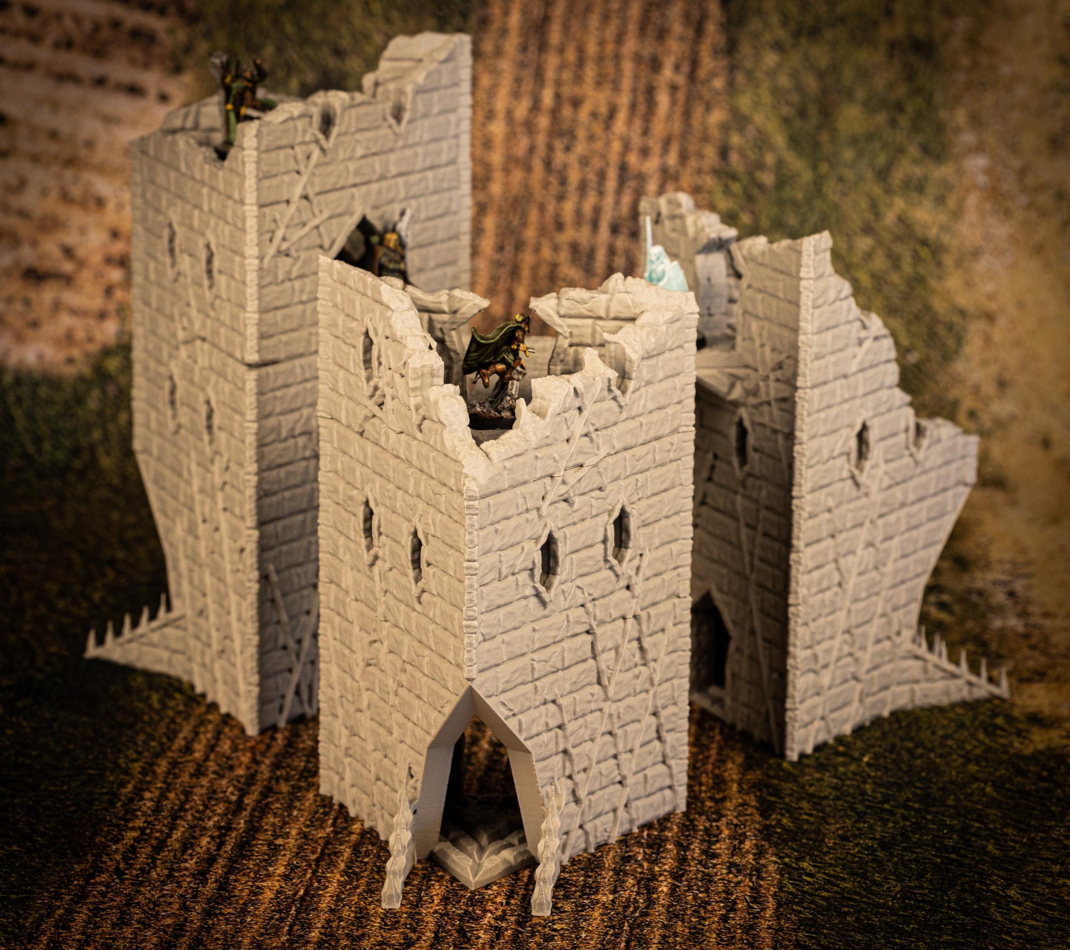 Corrupted Castle – terrænsæt i 28/32 mm
