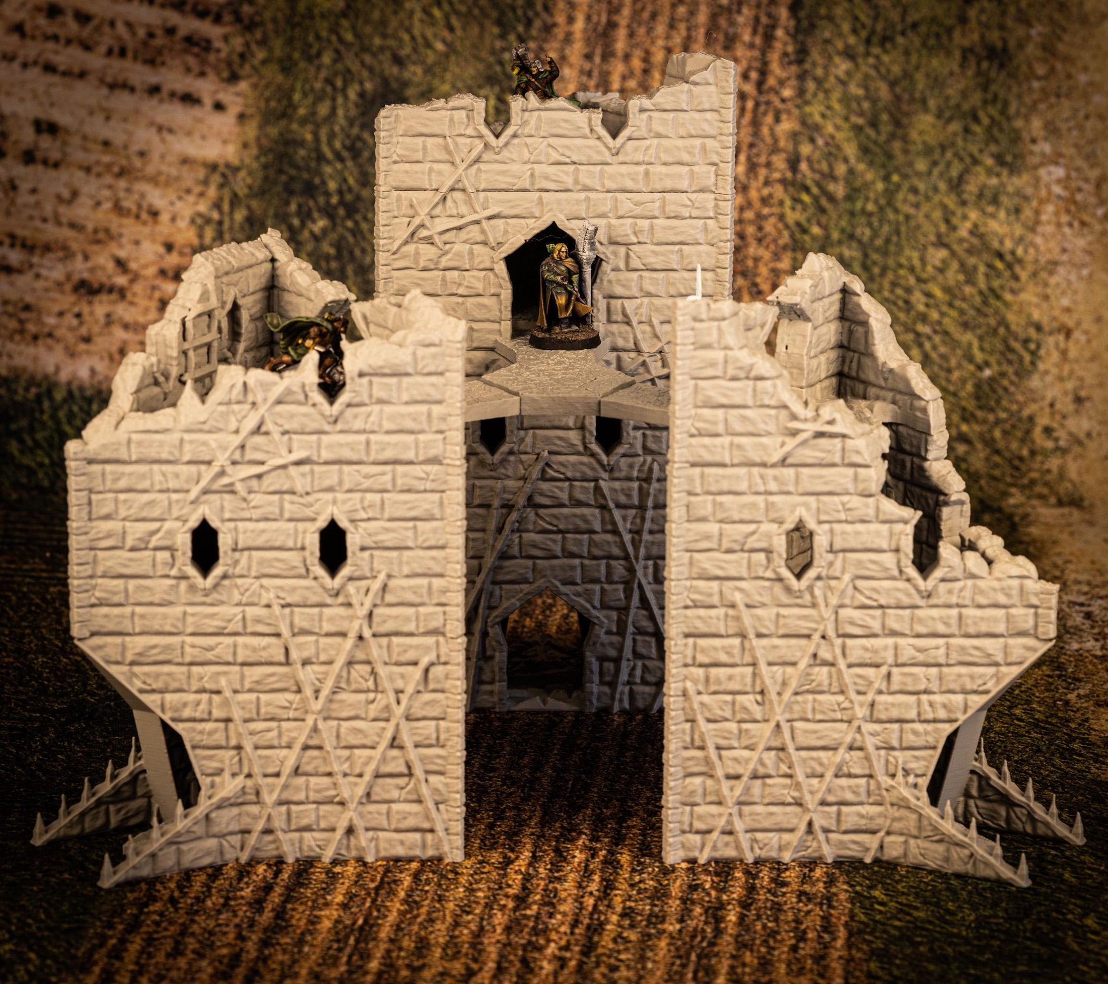 Corrupted Castle – terrænsæt i 28/32 mm