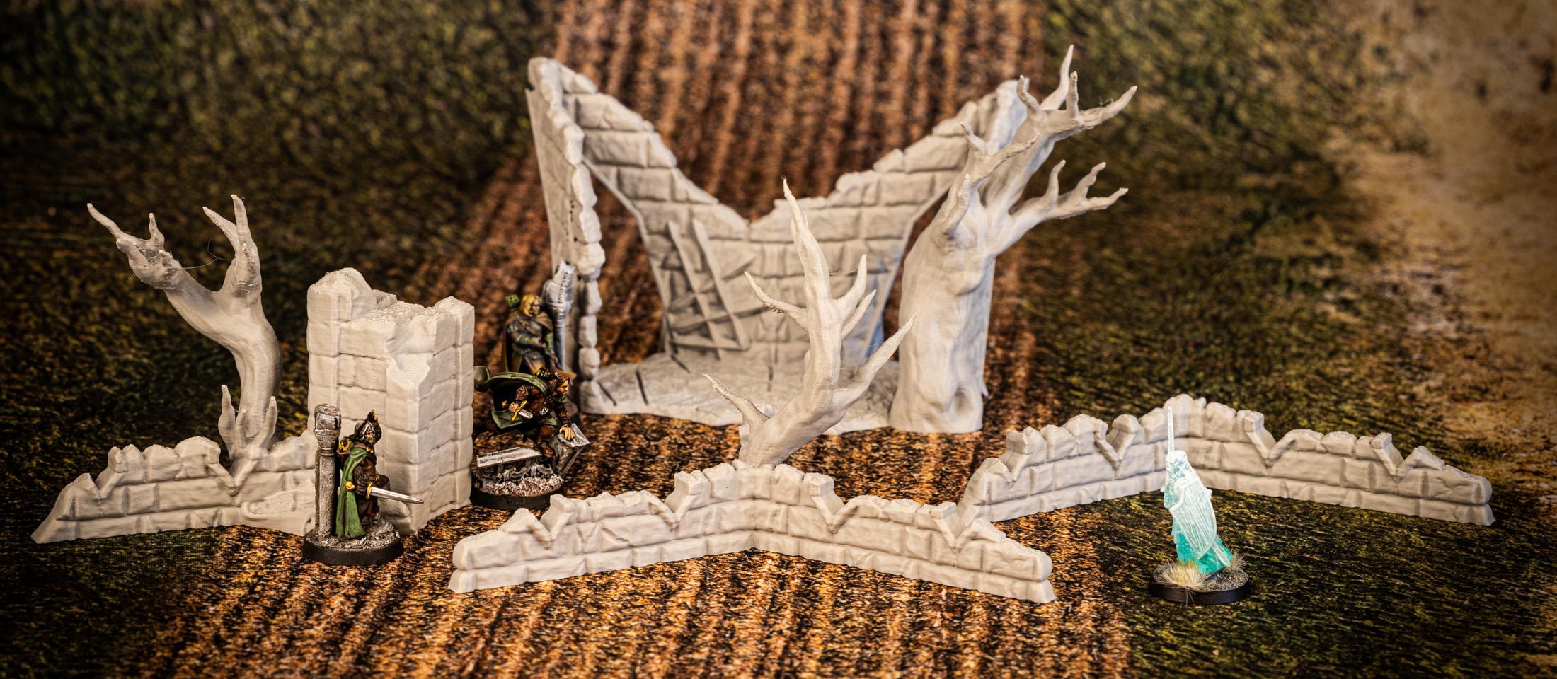 Corrupted Castle – terrænsæt i 28/32 mm