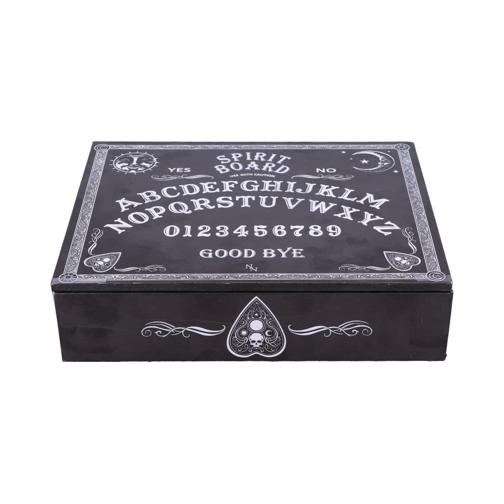 Jewellery Box Black and White Spirit Board (25cm) - Fatima.Dk