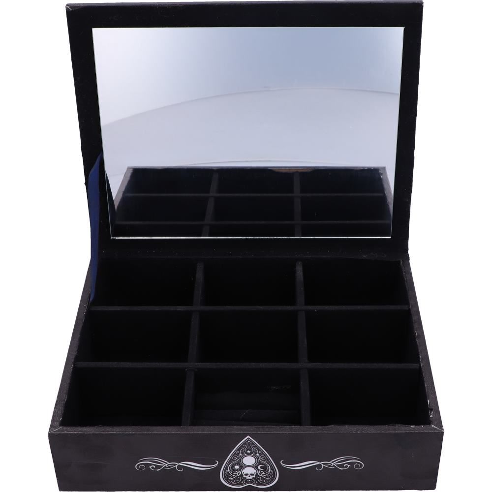 Jewellery Box Black and White Spirit Board (25cm) - Fatima.Dk