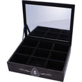Indlæs billede i Gallery viewer, Jewellery Box Black and White Spirit Board (25cm) - Fatima.Dk
