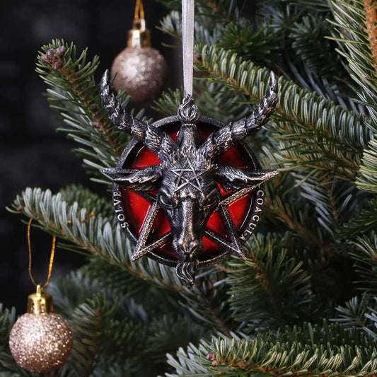 Julepynt Baphomet Hanging Ornament (9.5cm) - Fatima.Dk