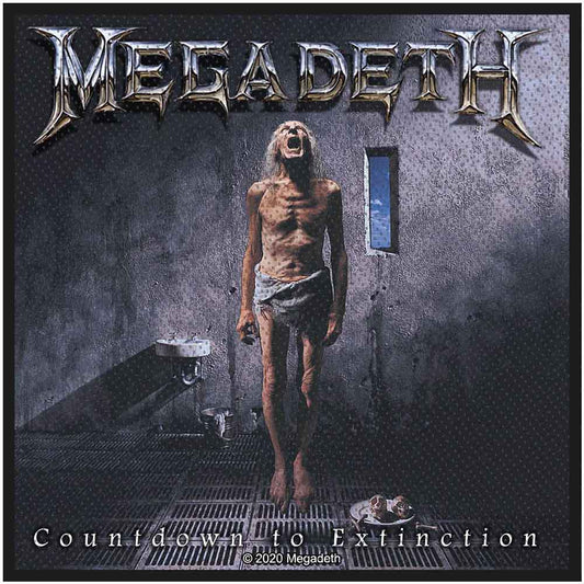 Patch Megadeth - Countdown - Fatima.Dk