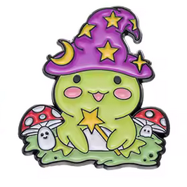 Pin Magic Frog – Star Wizard