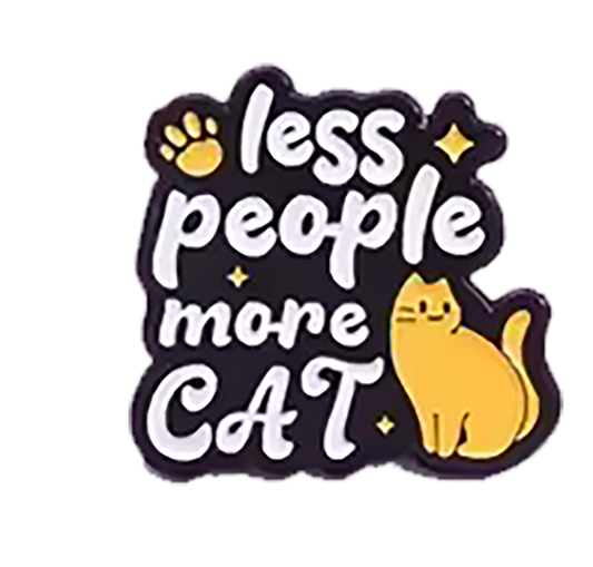 Pin Less People More Cats