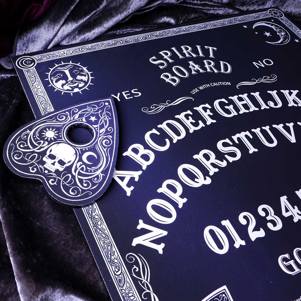 Spirit Board / Ouija bræt Sort (38cm) - Fatima.Dk