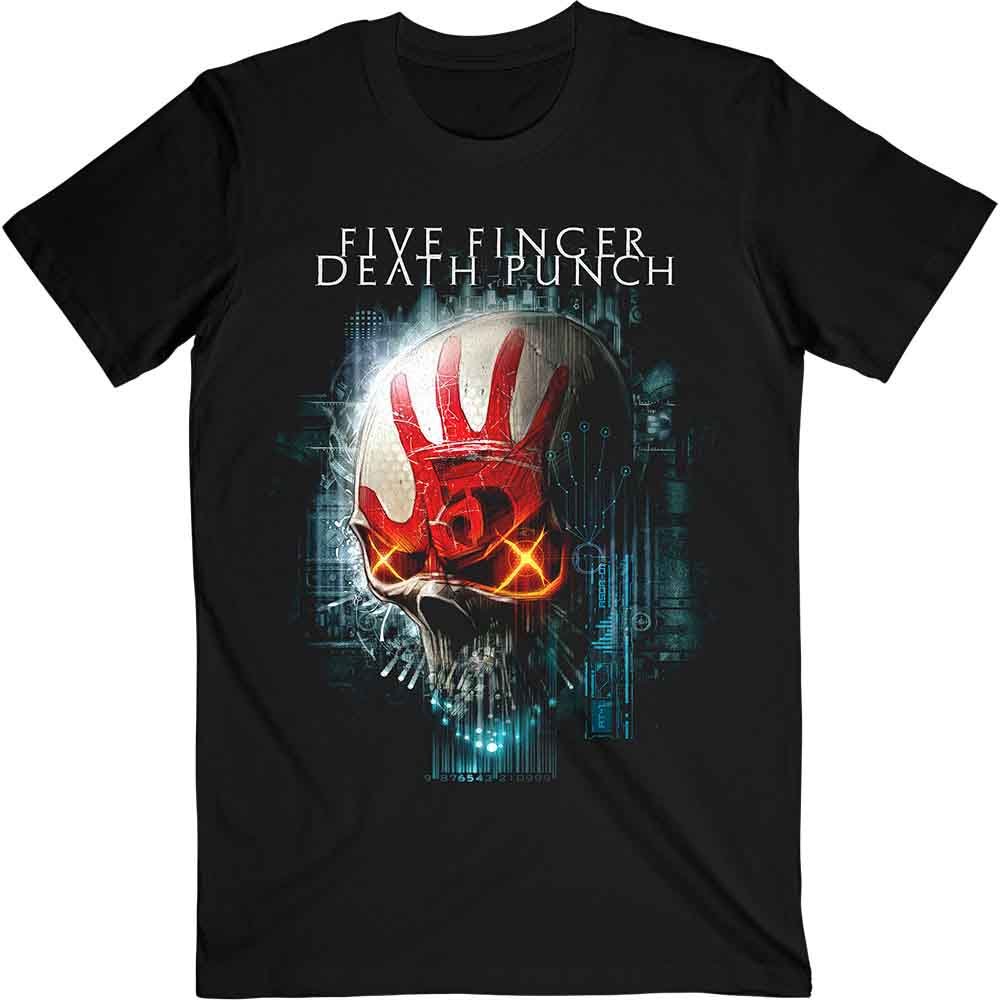 T-shirt Five Finger Death Punch - Interface (Unisex) - Fatima.Dk