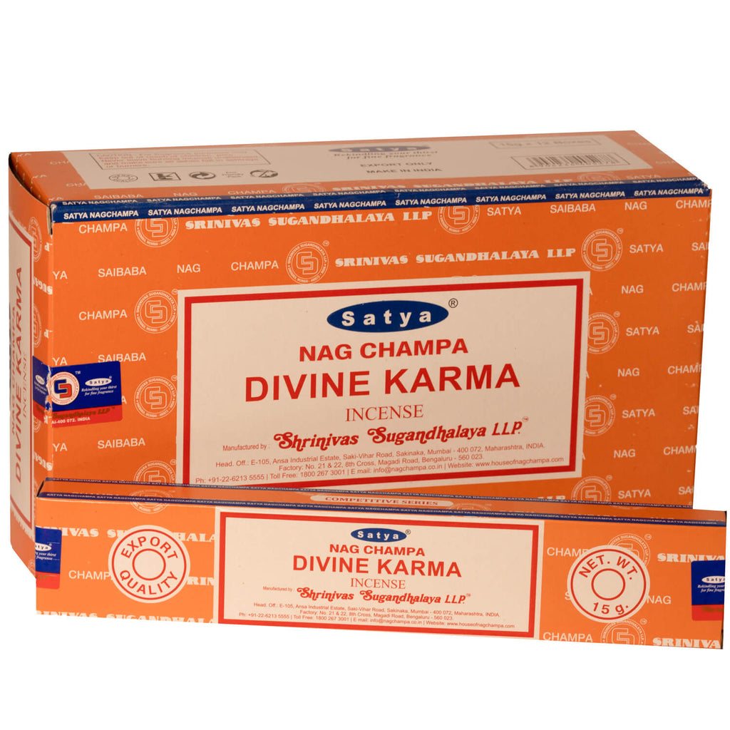 Røgelse Satya Devine Karma (15g)