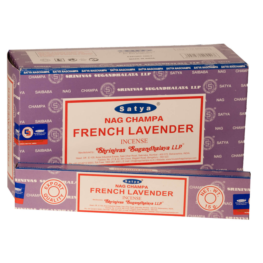 Røgelse Satya French Lavender (15g)