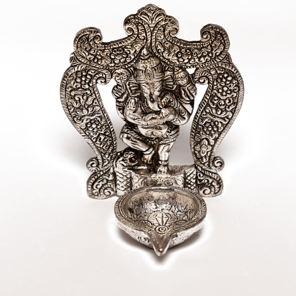 Røgelsesholder Metal Ganesh