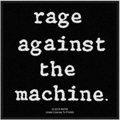 Patch Rage Against The Machine - Bravado - Fatima.Dk