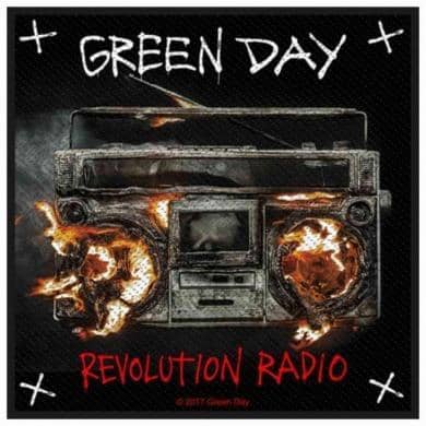 Patch Green Day Revolution Radio - Bravado - Fatima.Dk