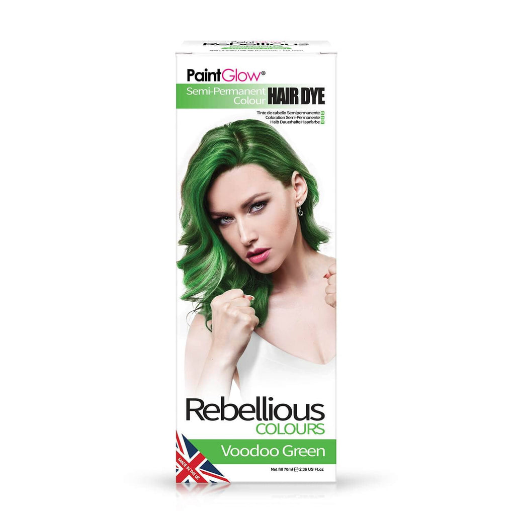 Rebellious Hårfarve Voodoo Green - Rebellious - Fatima.Dk