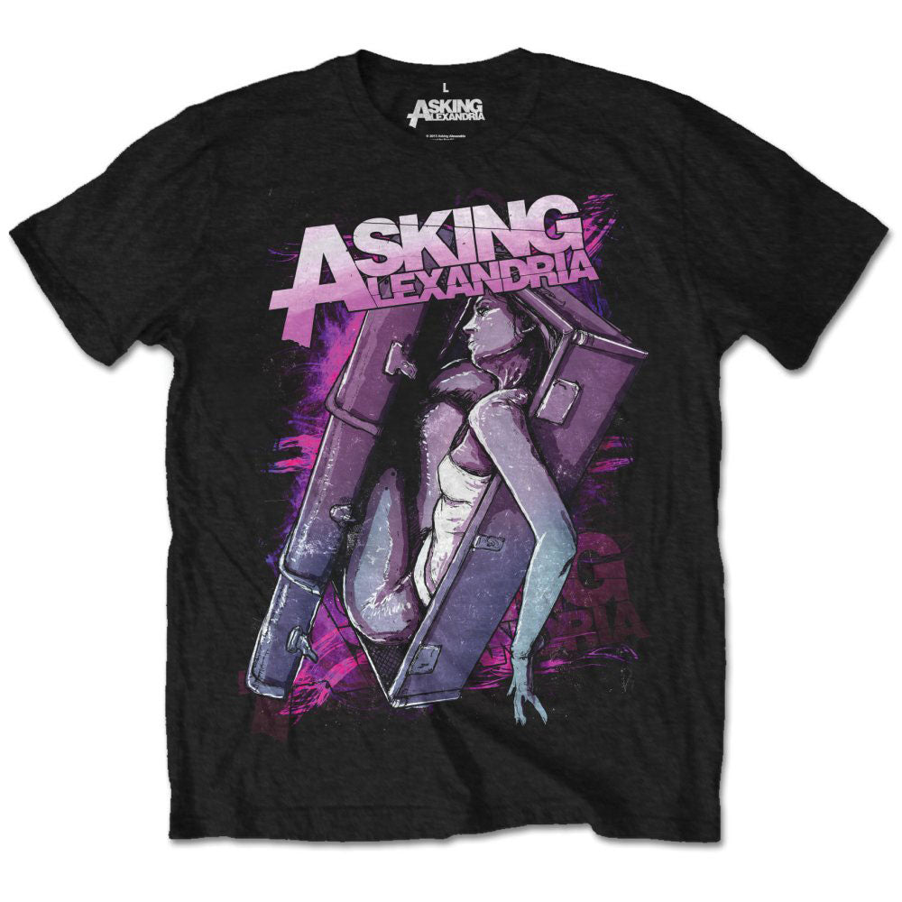 T-shirt Asking Alexandria - Coffin (Unisex)