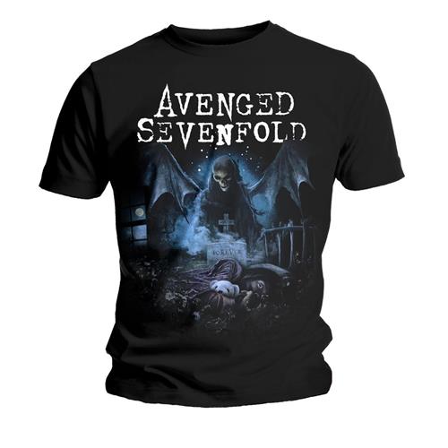 væske Modtager maskine Henholdsvis T-shirt Avenged Sevenfold - Nightmare (Unisex) | Fatima.Dk