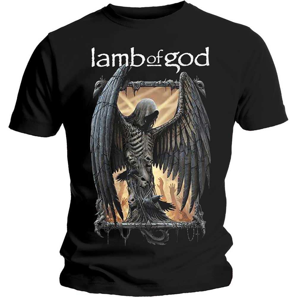 T-shirt Lamb Of God - Winged Death (Unisex)