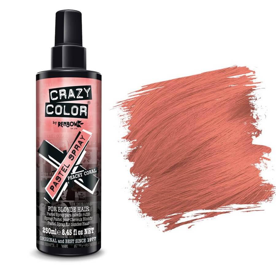 Crazy Color Pastel Spray Peachy Coral - Crazy Color - Fatima.Dk