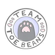 Pin Team Toe Beans